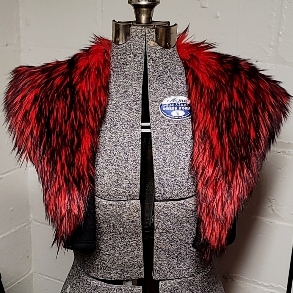 Dark Star Rave Fur Bolero